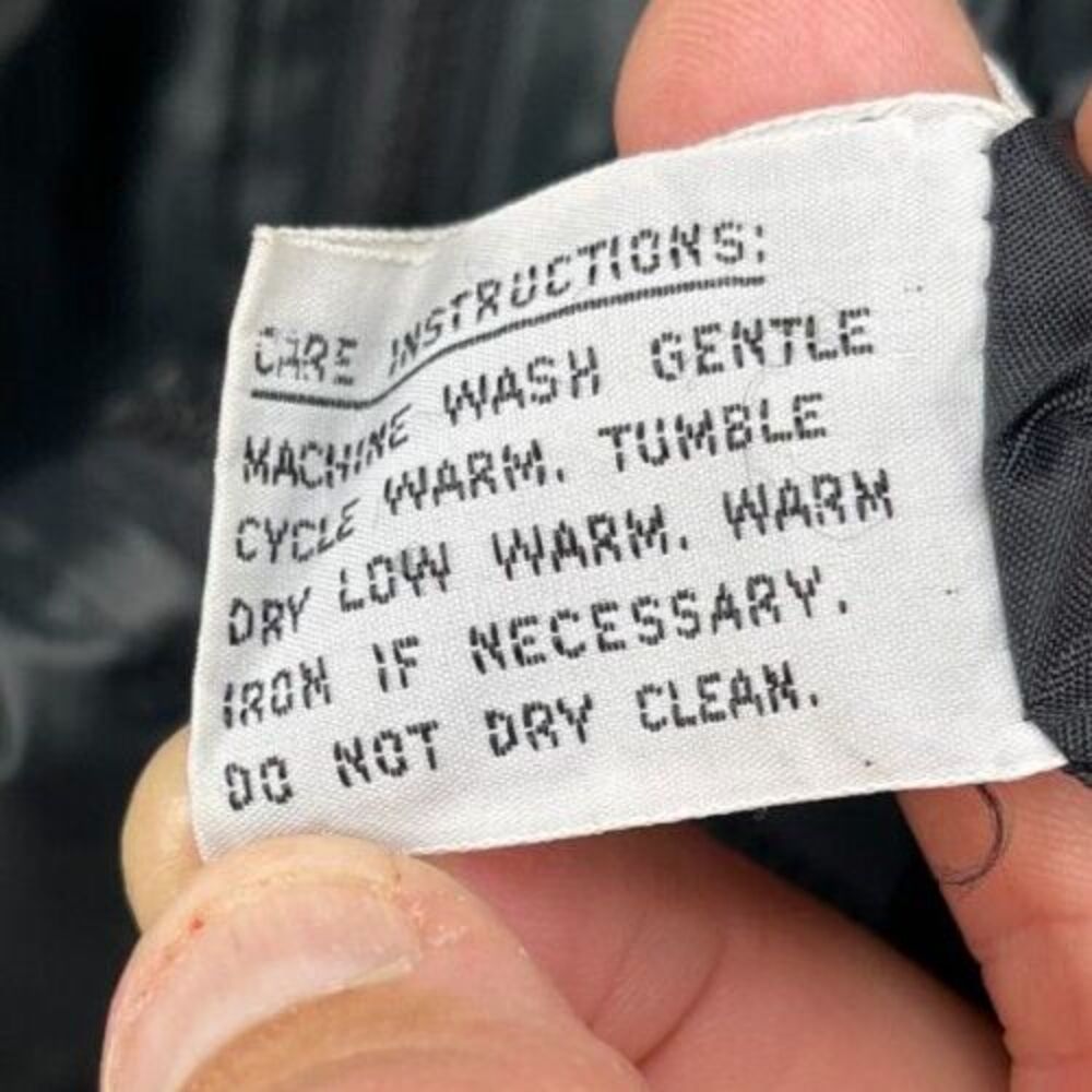 VTG Swingster Men's‎ TranSouth 500 Jacket Size M Black Built-in Hood Lined - Picture 7 of 11